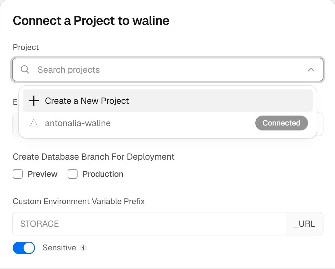 把 Neon 数据库连接到 Waline 项目